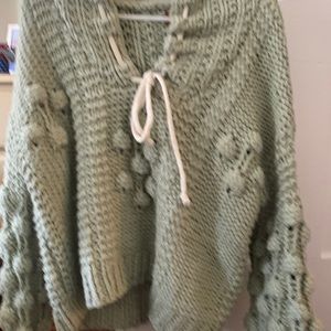 POL Chunky Bauble Knit Sweater